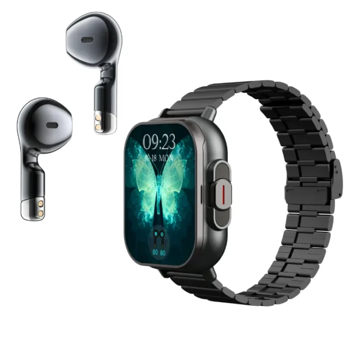 2.01inch YD8 IPS Sports Smart Watch with Earbuds - Image 2